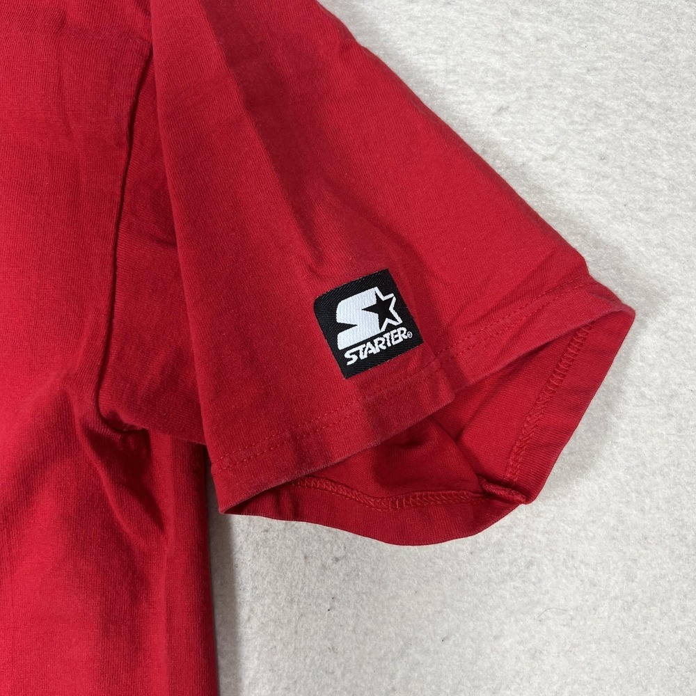 Vintage Starter Arizona Wildcats Shirt Mens Medium Red College 90s Graphic Tee - Picture 4 of 8